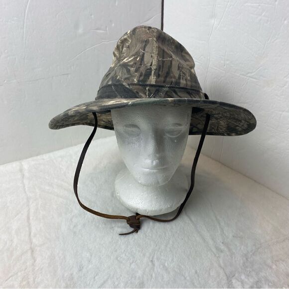 Outdoor Cap Company Mossy Oaks Camouflage Safari Style Hat Size Large - Picture 1 of 7